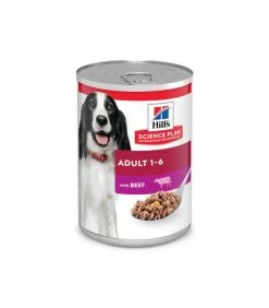 HILL'S Pet Nutrition Pâtée ADULT BOEUF Chien 12x370g - Science Plan