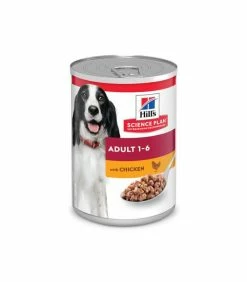 HILL'S Pet Nutrition Pâtée ADULT POULET Chien 12x370g - Science Plan