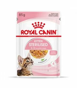 ROYAL CANIN CAT KITTEN STERILIZED BOUCHEE EN GELEE 12 X 85G