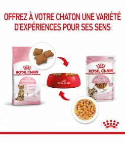 ROYAL CANIN CAT KITTEN STERILIZED BOUCHEE EN GELEE 12 X 85G -alimentation chats boutique cat kitten sterilized bouchee en gelee 12 x 85g 3