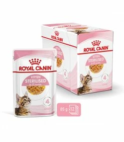 ROYAL CANIN CAT KITTEN STERILIZED BOUCHEE EN GELEE 12 X 85G -alimentation chats boutique cat kitten sterilized bouchee en gelee 12 x 85g 8