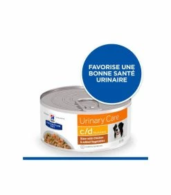 HILL'S Pet Nutrition Pâtée C/D MIJOTES POULET ET LEGUMES Chien 24x156g - Prescription Diet -alimentation chats boutique cd mijotes poulet et legumes chien 24x156g prescription diet 5