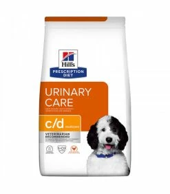 HILL'S Pet Nutrition Croquettes C/D URINARY MULTICARE POULET Chien Sac 12 Kg - Prescription Diet -alimentation chats boutique cd multicare poulet chien sac 12 kg prescription diet 2