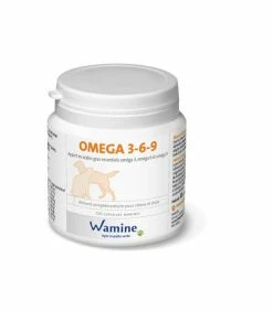 WAMINE Complément OMEGA 3-6-9 Chien Et Chat 120 Pilules
