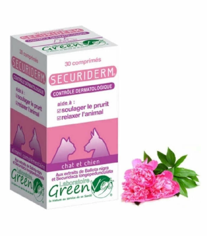 GREENVET Complément SECURIDERM Chien Et Chat 1 GREENVET Complément SECURIDERM Chien Et Chat