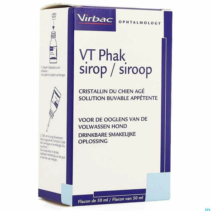 Virbac Complément VT PHAK SIROP "NF" Chien 1 Virbac Complément VT PHAK SIROP "NF" Chien