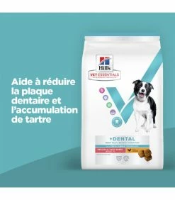 HILL'S Pet Nutrition Croquettes Canine Muti-Benefit Dental Adult Medium & Large Poulet Sac 10 Kg - Vet Essentials -alimentation chats boutique croquettes adult dental health medium poulet chien sac 10 kg vetessentials 2
