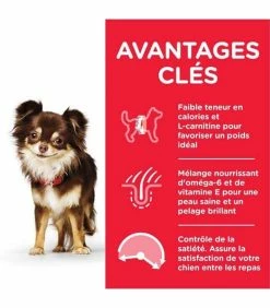 HILL'S Pet Nutrition Croquettes ADULT LIGHT SMALL&MINI POULET Chien Sac 1.5 Kg - Science Plan -alimentation chats boutique croquettes adult light thickbox mini poulet sac 1 kg science plan 2