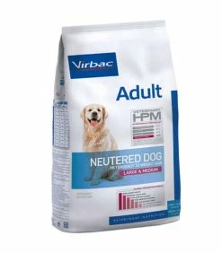 Virbac Croquettes ADULT NEUTERED LARGE & MEDIUM Chien Sac 16 Kg - Veterinary HPM