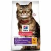HILL'S Pet Nutrition Croquettes ADULT SENSITIVE STOMACH&SKIN POULET Chat Sac 1,5 Kg - Science Plan