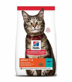 HILL'S Pet Nutrition Croquettes ADULT THON Chat Sac 1.5 Kg - Science Plan