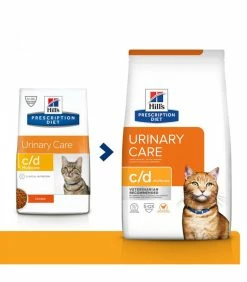 HILL'S Pet Nutrition Croquettes C/D MULTICARE POULET Chat Sac 1.5 Kg - Prescription Diet -alimentation chats boutique croquettes cd multicare poulet chat sac 1 5 kg prescription diet 2