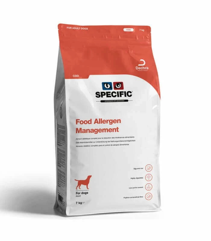 DECHRA Croquettes CDD FOOD ALLERGEN MANAGEMENT Chien Sac 7 Kg - Specific 1 DECHRA Croquettes CDD FOOD ALLERGEN MANAGEMENT Chien Sac 7 Kg - Specific