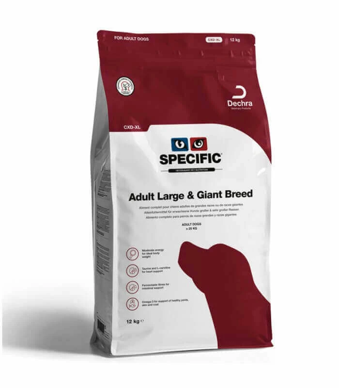 DECHRA Croquettes CXD-XL ADULT LARGE & GIANT Chien Sac 12 Kg - Specific 1 DECHRA Croquettes CXD-XL ADULT LARGE & GIANT Chien Sac 12 Kg - Specific