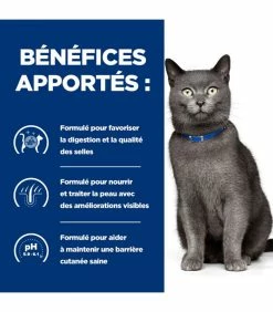 HILL'S Pet Nutrition Croquettes D/D FOOD SENSITIES CANARD & PETITS POIS Chat Sac 1.5 Kg - Prescription Diet -alimentation chats boutique croquettes dd food sensities canard petits pois chat sac 1 5 kg prescription diet 4