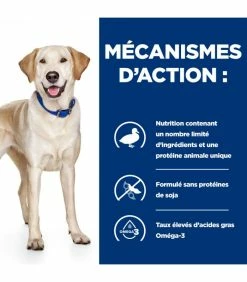 HILL'S Pet Nutrition Croquettes D/D FOOD SENSITIVITIES CANARD & RIZ Chien Sac 4 Kg - Prescription Diet -alimentation chats boutique croquettes dd food sensitivities canard riz chien sac 4 kg prescription diet 3