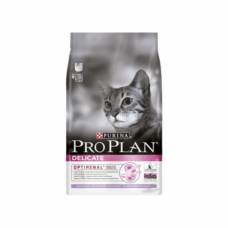 Purina Croquettes DELICATE OPTIDIGEST Chat Sac 1.5 Kg - Pro Plan 1 Purina Croquettes DELICATE OPTIDIGEST Chat Sac 1.5 Kg - Pro Plan