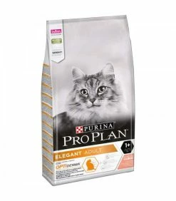 Purina Croquettes ELEGANT ADULT OPTIDERMA SAUMON Chat Sac 1,5 Kg - Pro Plan