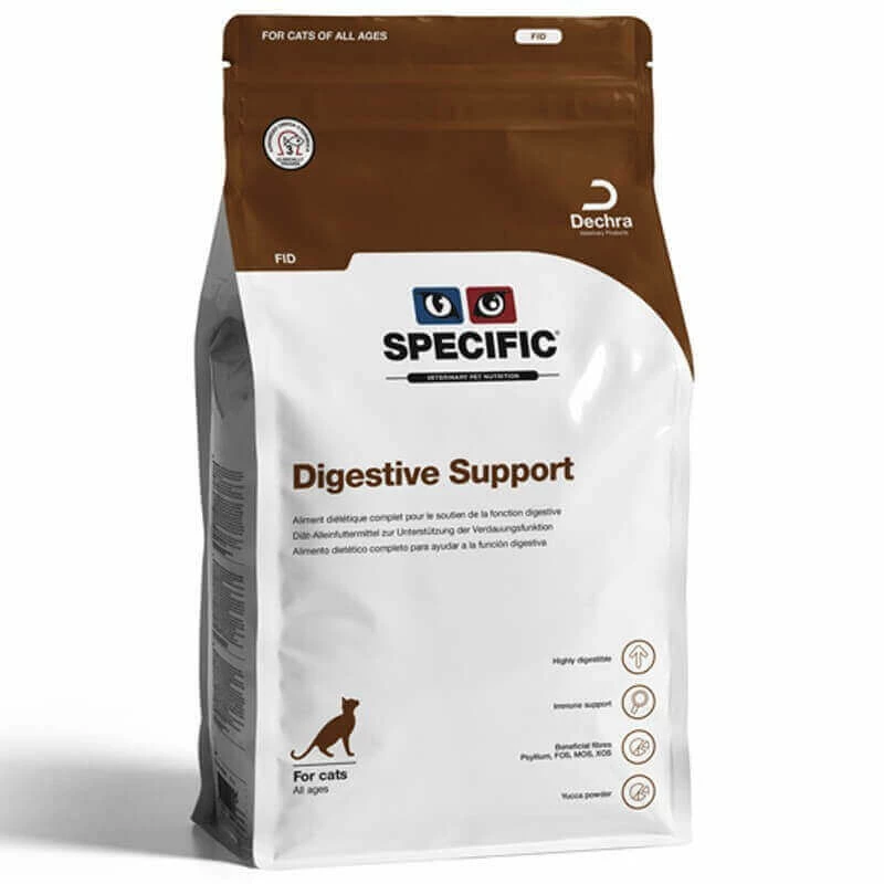 DECHRA Croquettes FID DIGESTIVE SUPPORT Chat Sac 400 G - Specific 1 DECHRA Croquettes FID DIGESTIVE SUPPORT Chat Sac 400 G - Specific