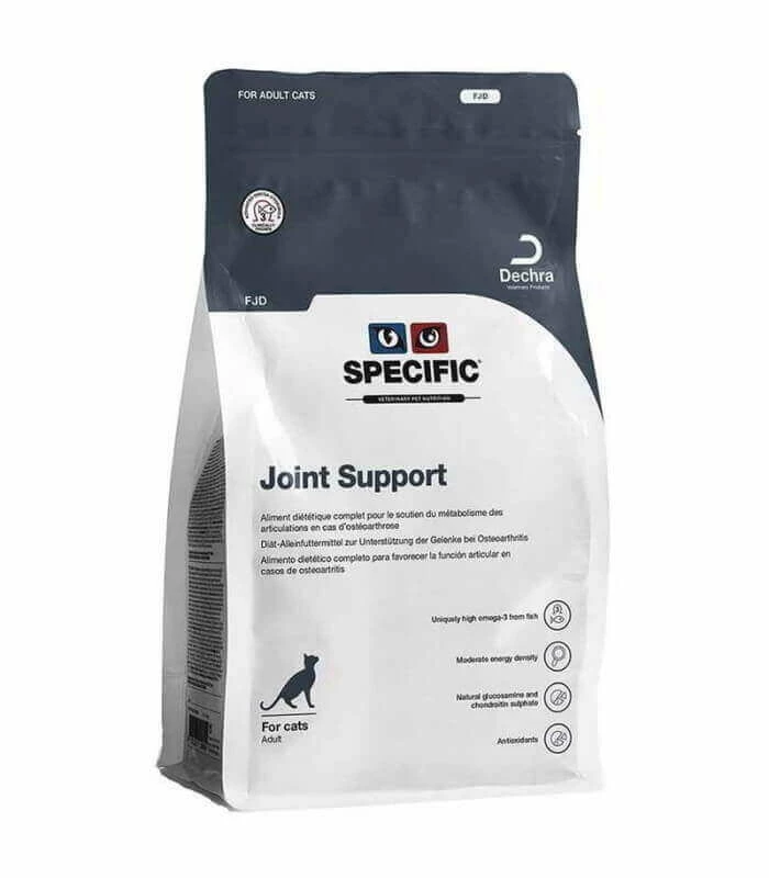 DECHRA Croquettes FJD JOINT SUPPORT Chat Sac 400 G - Specific 1 DECHRA Croquettes FJD JOINT SUPPORT Chat Sac 400 G - Specific