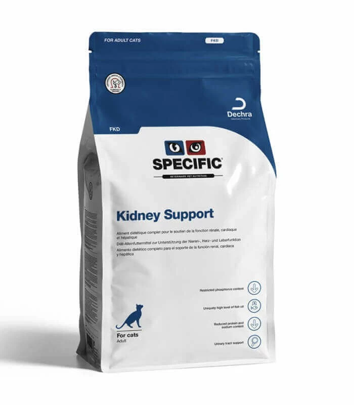 DECHRA Croquettes FKD KIDNEY SUPPORT Chat Sac 400 G - Specific 1 DECHRA Croquettes FKD KIDNEY SUPPORT Chat Sac 400 G - Specific
