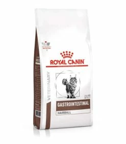 ROYAL CANIN Croquettes GASTRO INTESTINAL HAIRBALL Chat Sac 2 Kg - Veterinary Health Nutrition
