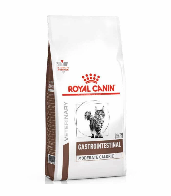 ROYAL CANIN Croquettes GASTRO INTESTINAL MODERATE CALORIE Chat Sac 400 G - Veterinary Health Nutrition 1 ROYAL CANIN Croquettes GASTRO INTESTINAL MODERATE CALORIE Chat Sac 400 G - Veterinary Health Nutrition