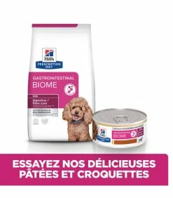HILL'S Pet Nutrition Croquettes GASTROINTESTINAL BIOME MINI Chien Sac 3 Kg - Prescription Diet 10 HILL'S Pet Nutrition Croquettes GASTROINTESTINAL BIOME MINI Chien Sac 3 Kg - Prescription Diet -alimentation chats boutique croquettes gastrointestinal biome mini chien sac 3 kg prescription diet 2
