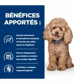 HILL'S Pet Nutrition Croquettes GASTROINTESTINAL BIOME MINI Chien Sac 3 Kg - Prescription Diet 11 HILL'S Pet Nutrition Croquettes GASTROINTESTINAL BIOME MINI Chien Sac 3 Kg - Prescription Diet -alimentation chats boutique croquettes gastrointestinal biome mini chien sac 3 kg prescription diet 3
