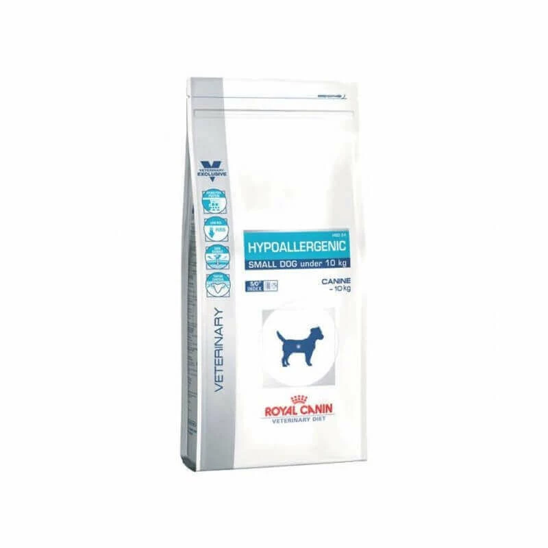 ROYAL CANIN Croquettes HYPOALLERGENIC SMALL Chien Sac 3.5 Kg - Veterinary Diet 1 ROYAL CANIN Croquettes HYPOALLERGENIC SMALL Chien Sac 3.5 Kg - Veterinary Diet