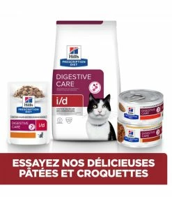 HILL'S Pet Nutrition Croquettes I/D DIGESTIVE Chat Et Chaton Sac 3 Kg - Prescription Diet -alimentation chats boutique croquettes id digestive chat et chaton sac 3 kg prescription diet 3