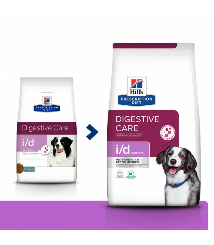 HILL'S Pet Nutrition Croquettes I/D SENSITIVE DIGESTIVE OEUF & RIZ Chien Et Chiot Sac 12 Kg - Prescription Diet 2 HILL'S Pet Nutrition Croquettes I/D SENSITIVE DIGESTIVE OEUF & RIZ Chien Et Chiot Sac 12 Kg - Prescription Diet â Image 2