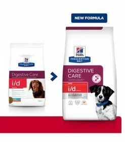 HILL'S Pet Nutrition Croquettes I/D STRESS DIGESTIVE MINI Chien Sac 1 Kg - Prescription Diet