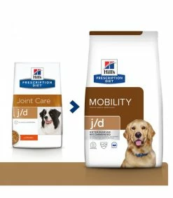 HILL'S Pet Nutrition Croquettes J/D MOBILITY POULET Chien Sac 12 Kg - Prescription Diet