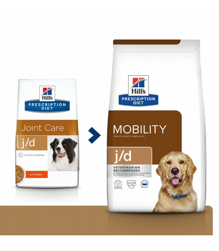 HILL'S Pet Nutrition Croquettes J/D MOBILITY POULET Chien Sac 12 Kg - Prescription Diet 1 HILL'S Pet Nutrition Croquettes J/D MOBILITY POULET Chien Sac 12 Kg - Prescription Diet
