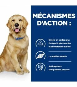 HILL'S Pet Nutrition Croquettes J/D MOBILITY POULET Chien Sac 1.5 Kg - Prescription Diet -alimentation chats boutique croquettes jd mobility poulet chien sac 4 kg prescription diet 3