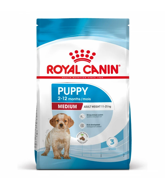ROYAL CANIN Croquettes Dog Medium Puppy Sac 10 Kg - Veterinary Care Nutrition 2 ROYAL CANIN Croquettes Dog Medium Puppy Sac 10 Kg - Veterinary Care Nutrition – Image 2
