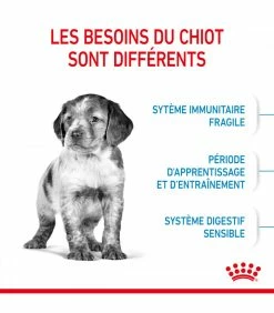 ROYAL CANIN Croquettes Dog Medium Puppy Sac 10 Kg - Veterinary Care Nutrition 11 ROYAL CANIN Croquettes Dog Medium Puppy Sac 10 Kg - Veterinary Care Nutrition -alimentation chats boutique croquettes junior chien sac 10 kg veterinary care nutrition 12