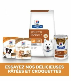 HILL'S Pet Nutrition Croquettes K/D J/D KIDNEY + MOBILITY Chien Sac 12 Kg - Prescription Diet -alimentation chats boutique croquettes kd jd kidney mobility chien sac 12 kg prescription diet 8