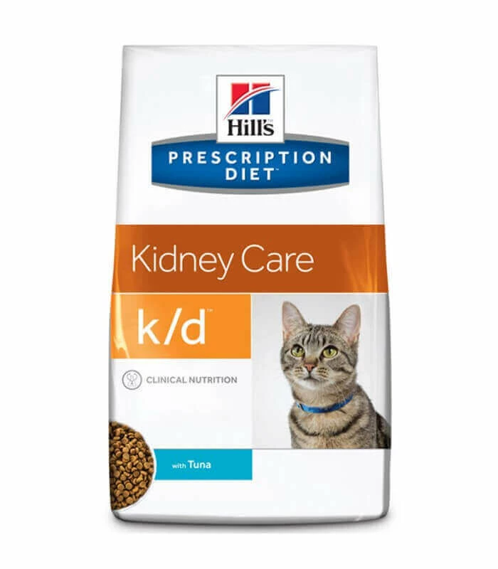 HILL'S Pet Nutrition Croquettes K/D KIDNEY CARE THON Chat Sac 400 G - Prescription Diet 1 HILL'S Pet Nutrition Croquettes K/D KIDNEY CARE THON Chat Sac 400 G - Prescription Diet