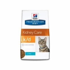 HILL'S Pet Nutrition Croquettes K/D KIDNEY CARE THON Chat Sac 5 Kg - Prescription Diet