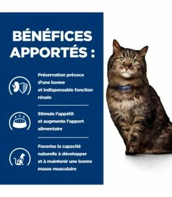 HILL'S Pet Nutrition Croquettes K/D KIDNEY EARLY STAGE POULET Chat Sac 3 Kg - Prescription Diet -alimentation chats boutique croquettes kd kidney early stage poulet chat sac 3 kg prescription diet 4