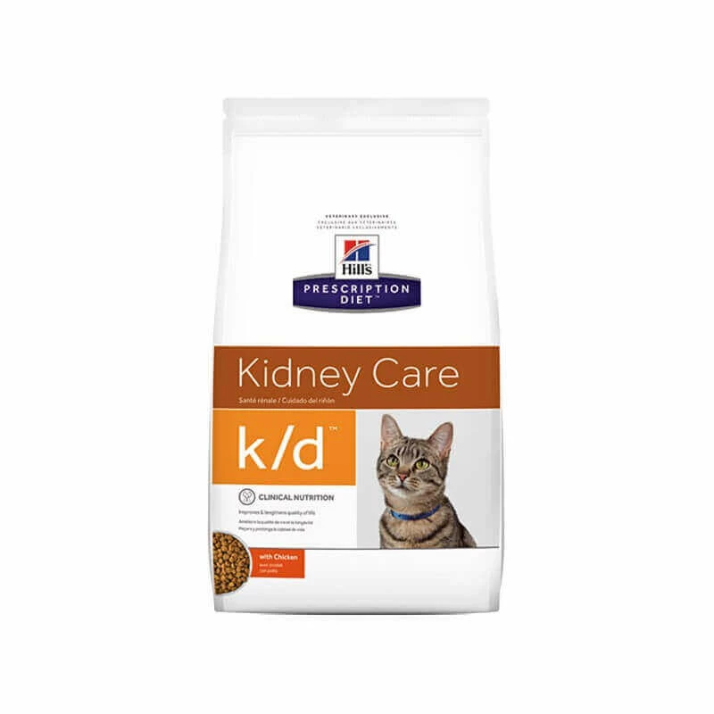HILL'S Pet Nutrition Croquettes K/D KIDNEY POULET Chat Sac 1.5 Kg - Prescription Diet 2 HILL'S Pet Nutrition Croquettes K/D KIDNEY POULET Chat Sac 1.5 Kg - Prescription Diet – Image 2