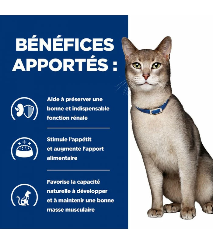 HILL'S Pet Nutrition Croquettes K/D KIDNEY THON Chat Sac 3 Kg - Prescription Diet 6 HILL'S Pet Nutrition Croquettes K/D KIDNEY THON Chat Sac 3 Kg - Prescription Diet â Image 6