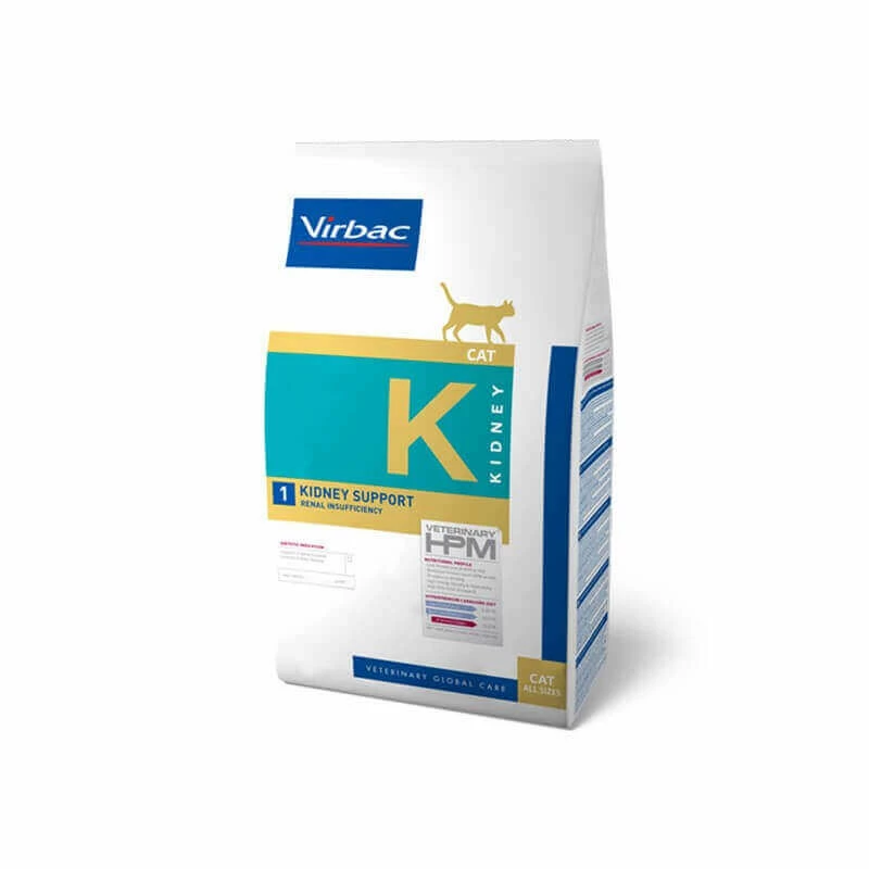 Virbac Croquettes KIDNEY SUPPORT Chat Sac 1.5 Kg - Veterinary HPM 1 Virbac Croquettes KIDNEY SUPPORT Chat Sac 1.5 Kg - Veterinary HPM