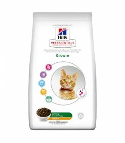 HILL'S Pet Nutrition Croquettes KITTEN GROWTH ACTIVE BIOME+ POULET Chat Sac 1.5 Kg - Vet Essentials