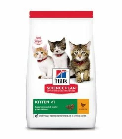 HILL'S Pet Nutrition Croquettes KITTEN POULET Chaton Sac 1,5 Kg - Science Plan