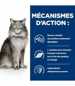 HILL'S Pet Nutrition Croquettes L/D LIVER CARE POULET Chat Sac 1.5 Kg - Prescription Diet -alimentation chats boutique croquettes ld liver care poulet chat sac 1 kg prescription diet 6