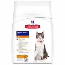 HILL'S Pet Nutrition Croquettes MATURE ADULT 7+ LIGHT POULET Chat Sac 1.5 Kg - Science Plan -alimentation chats boutique croquettes mature adult light poulet chat sac 1 kg science plan 3
