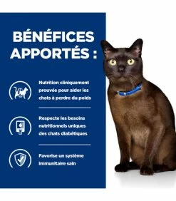 HILL'S Pet Nutrition Croquettes M/D DIABETES POULET Chat Sac 1.5 Kg - Prescription Diet 13 HILL'S Pet Nutrition Croquettes M/D DIABETES POULET Chat Sac 1.5 Kg - Prescription Diet -alimentation chats boutique croquettes md diabetes poulet chat sac 1 5 kg prescription diet 4
